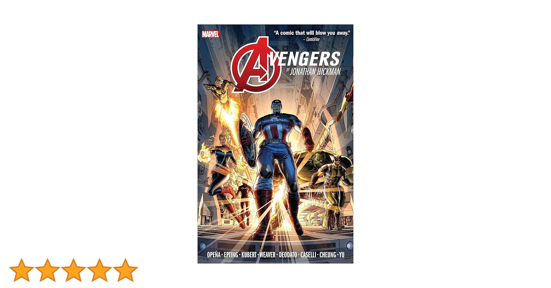 洋書 AVENGERS BY JONATHAN HICKMAN OMNIBUS Avengers by Jonathan Hickman Omnibus Vol. 1 (Avengers by Jonathan